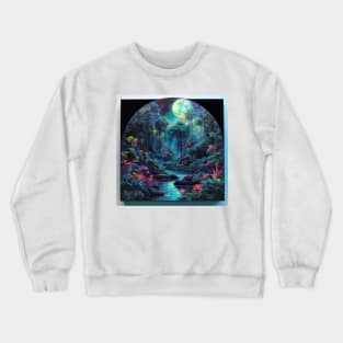 Enchanting Moonlit Foliage (624) Crewneck Sweatshirt